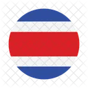 Costa Rica Internationales Globales Symbol