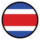 Costa Rica Nation Land Symbol