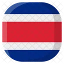 Costa Rica Flag Country Symbol
