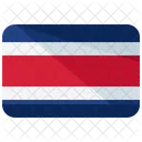 Costa Rica Flagge Symbol