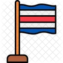 Costa Rica Costa Flag Symbol