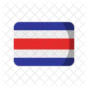 Costa Rica-Flagge  Symbol