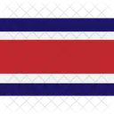 Costa Rica Land Flagge Icon
