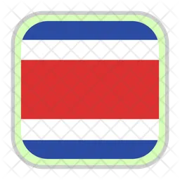 Costa rica Flag Icon