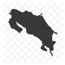 Costa Rica Land Flagge Symbol
