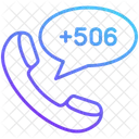 Costa Rica Land Code Symbol