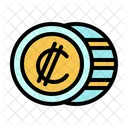 Costa Ricanischer Colon International Geld Symbol