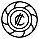 Costa Ricanischer Colon International Geld Symbol