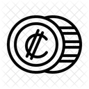 Costa Ricanischer Colon International Geld Symbol