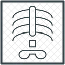 Costillas Radiologia Radioscopia Icono