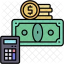 Costo Gasto Precio Icono