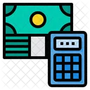 Presupuesto Costo Calculadora Icono