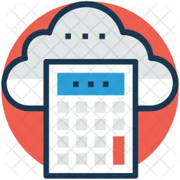 Costo del cloud  Icon