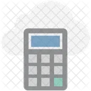 Calcolatrice Cloud Cloud Computing Icon