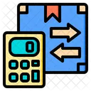 Costo De Envio Herramientas De Calculadora Cuenta Icono