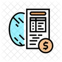 Costo Espejo Costo Calculo Icon