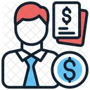 Costo de empleado  Icono