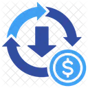 Costo Operativo Dinero Beneficio Icono