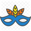 Costume Party Mask Theater Mask Icon