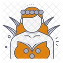 Costume Carnival Girl Icon