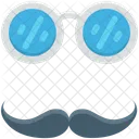 Costume Glasses Hipster Icon