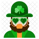 Costume Leprechaun Mask Icon