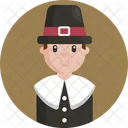 Thanksgiving Costume Boy Icon