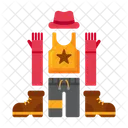 Costume Cloth Shoes Icon