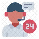 Costumer Service Support Agent Icon
