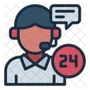 Costumer Service Support Agent Icon