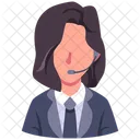Costumer Services Support Help Icon