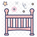 Baby Crib Baby Bed Cot Icon
