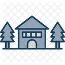 Cotage Cabin Cotage Hut 아이콘