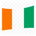 Ivory Coast Cote Divoire Country Icon