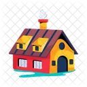 Cottage Cabin Chalet Icon