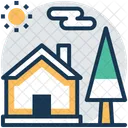 Cottage Shanty Lodge Icon