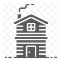 Cottage Apartment Build Icon