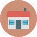 Cottage Farmhouse Home Icon