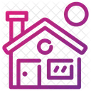 Cottage House Building Icon