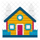 Cottage Villa Home Icon
