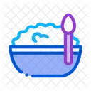 Bowl Cottage Cheese Icon