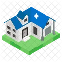 Cottage City Home Urban Home Icon
