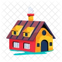 Cottage Cabin Chalet 아이콘