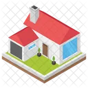 Bungalows Cabins Cottages Icon