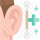 Cotton Bud Swab Cleaning Icon