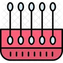 Cotton Swab Buds Cosmetic Swabs Icon