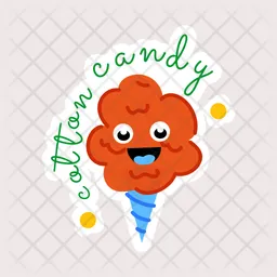 Cotton Candy  Icon