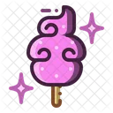 Candy Cotton Snack Icon