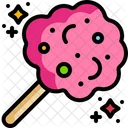 Cotton Candy Sugar Food And Restaurant Icon