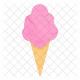 Cotton candy  Icon